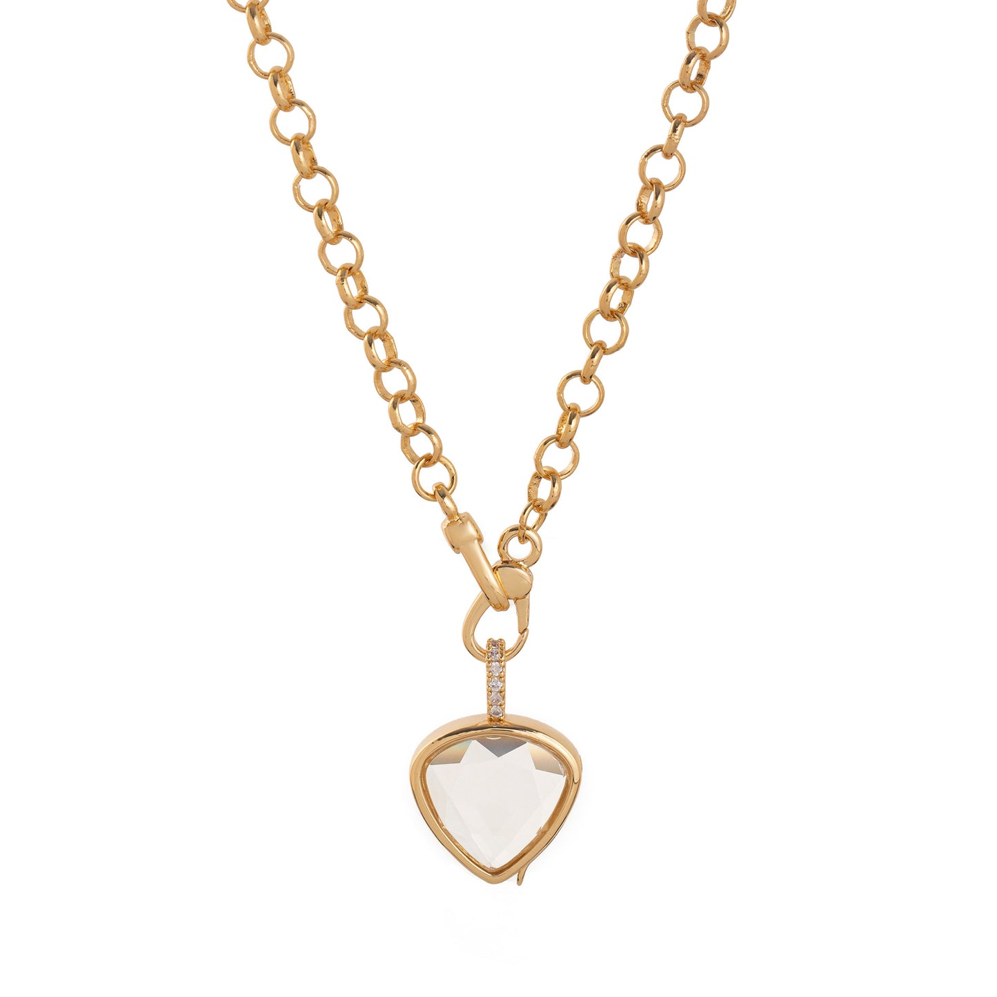 DIY Glass Locket Necklace - Floating Charm Photo Pendant